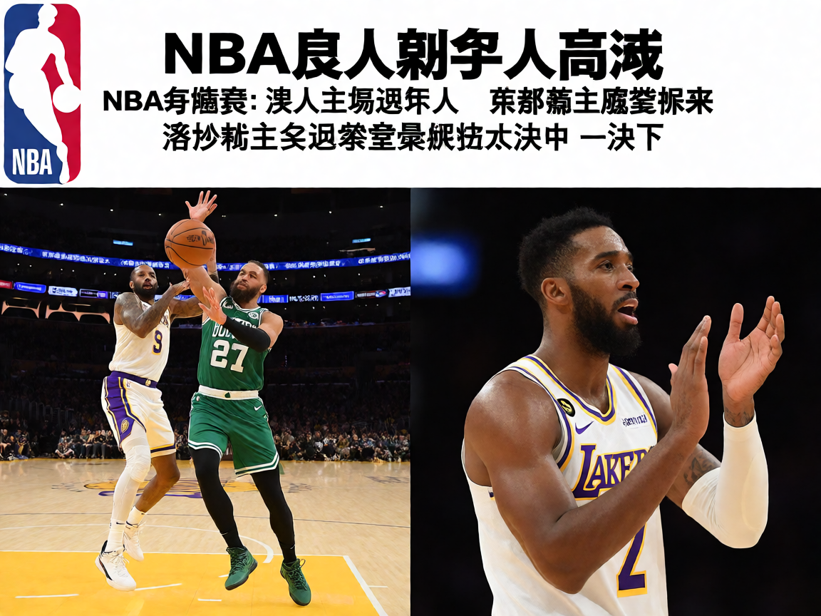 NBA湖人凯尔特人比赛现场